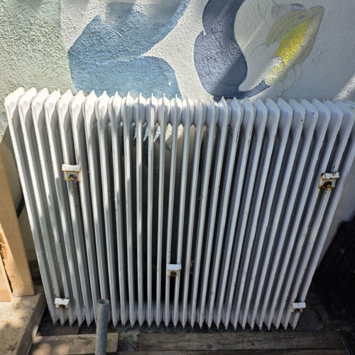 Heating radiator used, 29 sections, heavy
