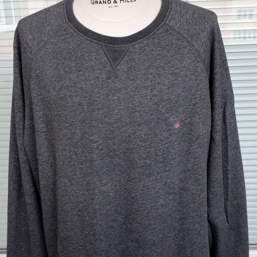 Gant men's grey long sleeve sweatshirt size 4XL like new