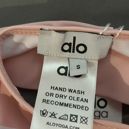 Alo Yoga set, pink, size small