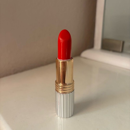 Radiant red lipstick used