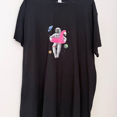 Men's black T-shirt 2XL like new