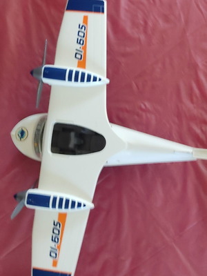 Playmobil airplane used with missing parts, Geobra 2008