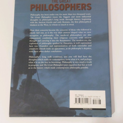 The Great Philosophers Hardcover like new