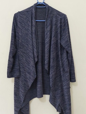 Women's cardigan made in Italy, like new, size M, blue and purple