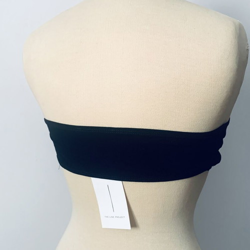 Strapless top The Line Project new, black, size S