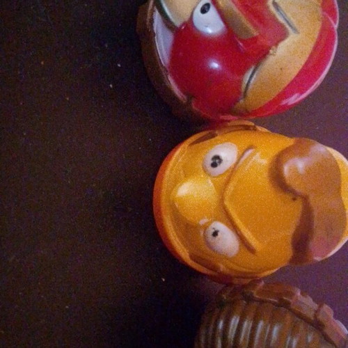 Angry Birds Star Wars collectible figures set of 5 by Hasbro like new