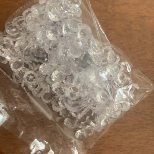 Fake diamonds like new