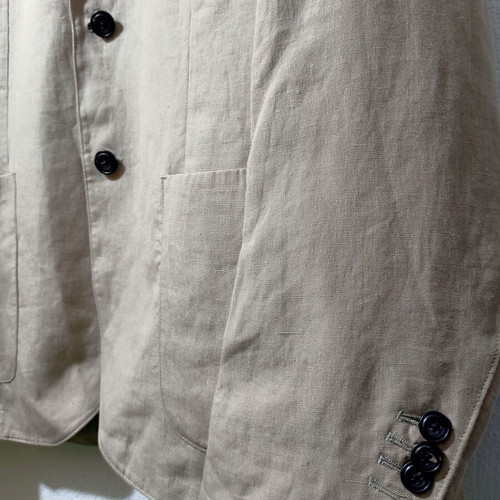 Massimo Dutti linen blazer like new, size 50, beige