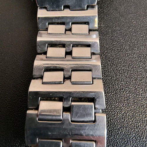 Atlantic Worldmaster Vintage men's watch used, silver tone