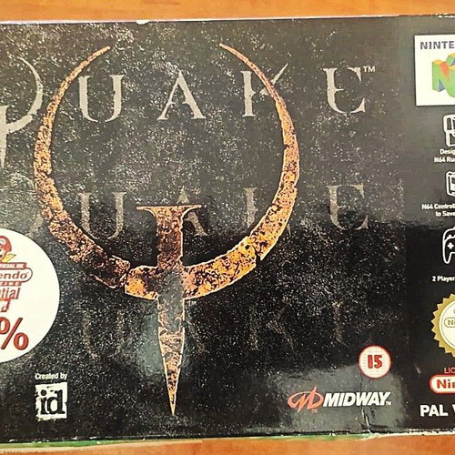 Nintendo 64 Quake 64 used, European PAL edition