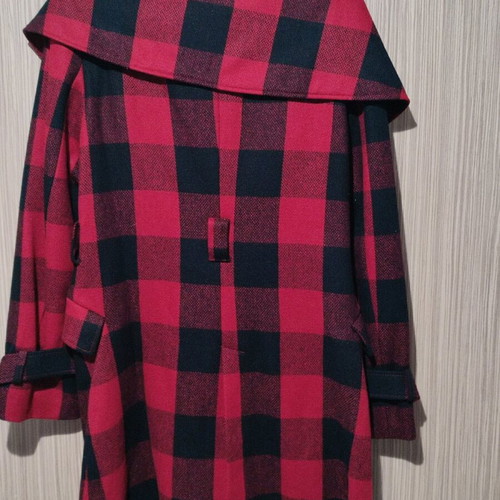 Wool coat like new, multicolored, size M