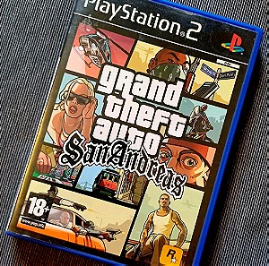 Grand Theft Auto San Andreas ps2