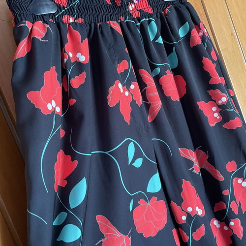 Karavan kimono set s/m black and red like new