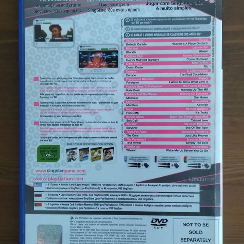 SingStar '80s PlayStation 2 used