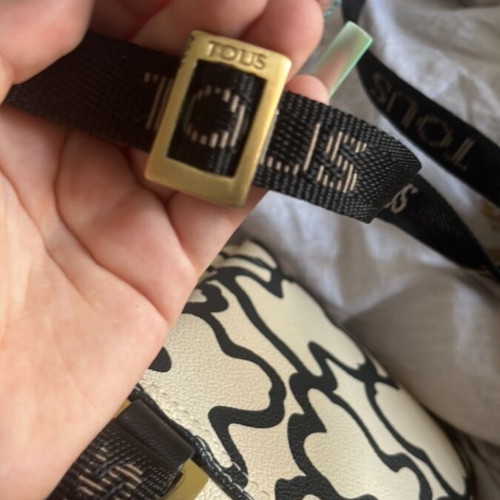 Tous crossbody bag like new, black and beige