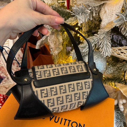 Fendi Mini Monogram Handbag like new