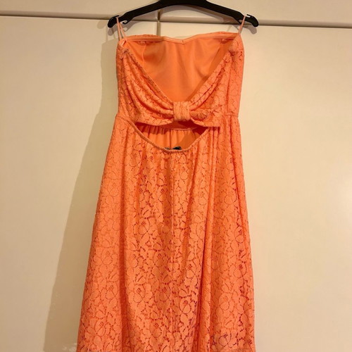 Coral dress Tally Weijl used, size 36 (S)