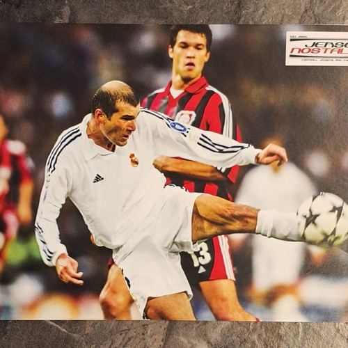 Jersey nostalgia cart postale new Zidane, Ballack