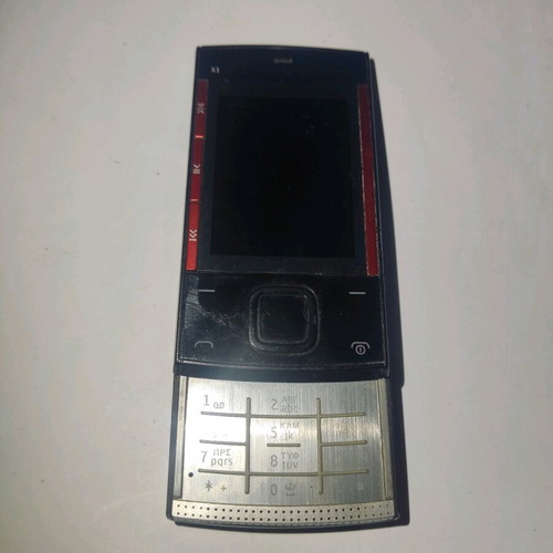 Nokia X3 00 mobile phone, black