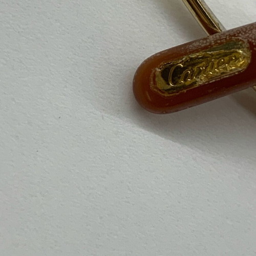 Cartier 18K eyeglasses used, gold color