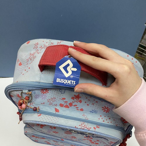 Busquets Y2K floral school backpack