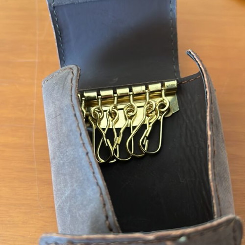 Benson & Hedges key wallet used with 6 hooks and 3 bonus key wallets