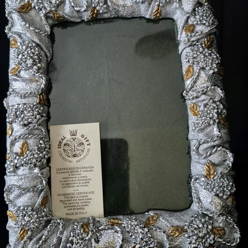 Silver frame 925arg used, handmade, 15×10