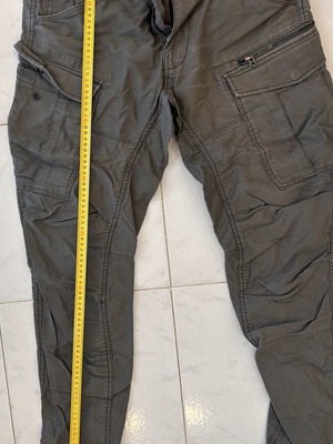 G-Star Raw men's cargo pants gray used W33 L32