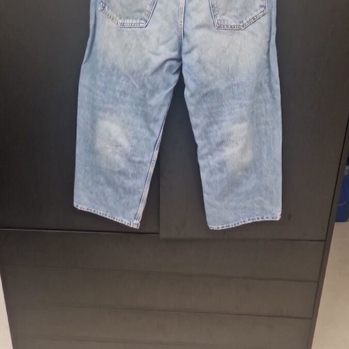 Zara TRF relaxed denim pants like new, blue, XXL