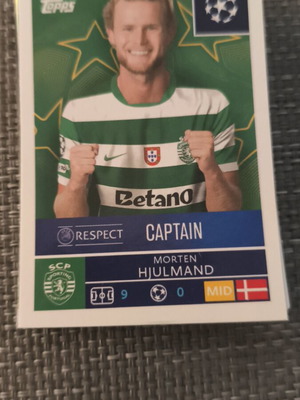 Topps Champions League 2025/2026 Νο411 Sporting captain σαν καινούργιο