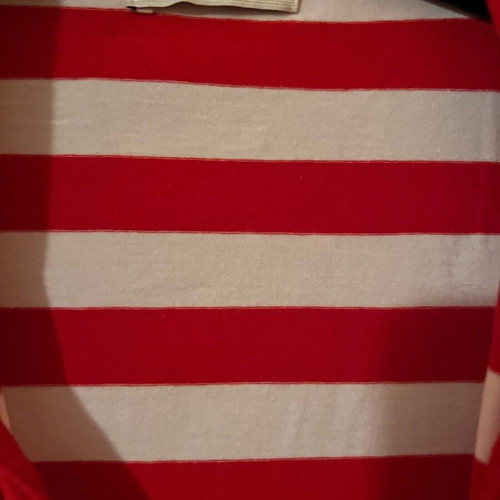 Striped Polo Shirt More&More like new, size 36, white-red