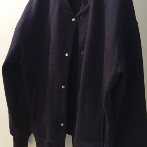 Bomber jacket Zara pilot style quilted cotton new black medium-large