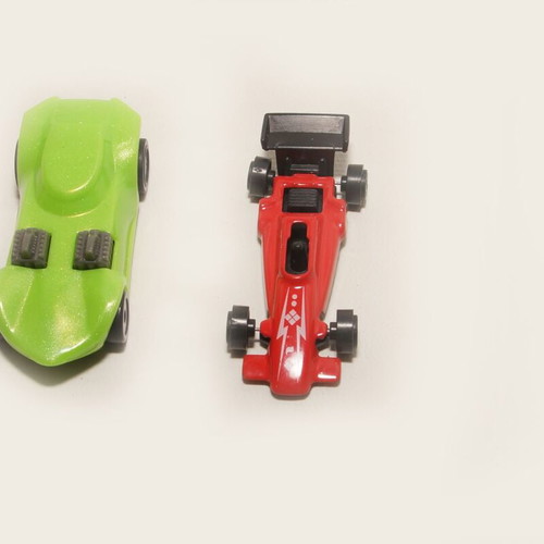 Plastic fire toy cars like new, pack of 7 pieces