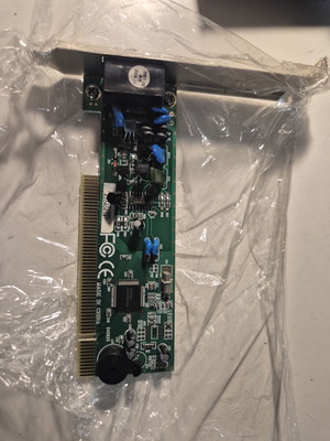 Vintage 56K Dial-Up Fax Modem PCI PCTEL HSP688 used