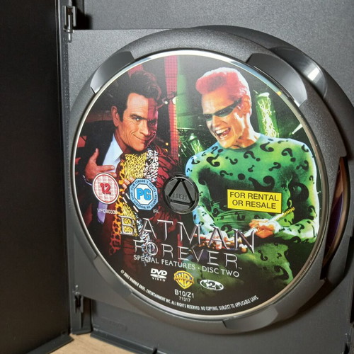 Batman Forever DVD like new, widescreen special edition with English subs