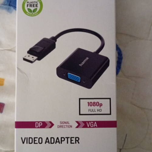 Video adapter DP to VGA like new