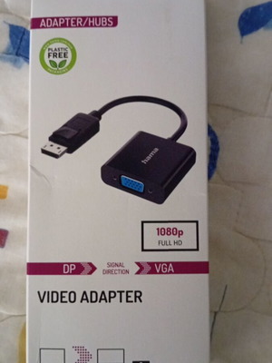 Video adapter DP to VGA like new