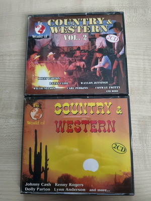 The World of Country and Western part 1&2 4CD like new