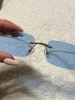 Sunglasses with blue lenses unisex new