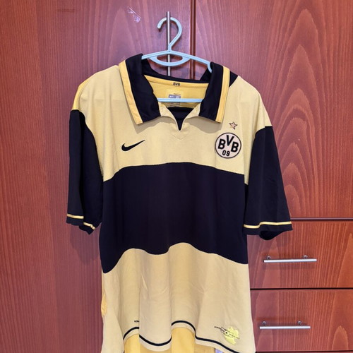 Dortmund Fc 2007-07 Home Jersey used, XL, Champions League anniversary