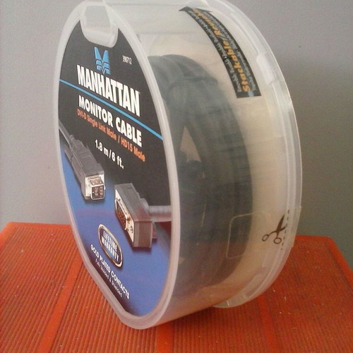 DVI-D (18+1)(single link) to VGA (HD15) Cable 1.8m