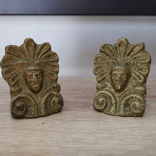 Brass decorations used, pack of 2