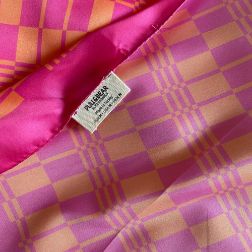 Pull & Bear scarf like new, pink and orange
