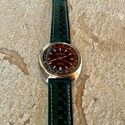 Seiko Vintage Navigator used black unisex watch