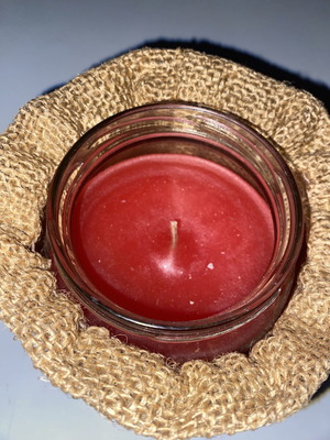Handmade candle