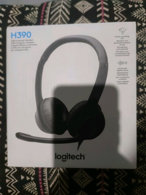 Logitech Headset H390 new, wired