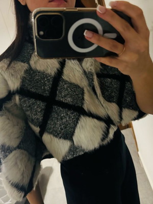 Forel fur by Vasilis Zoulias new, signed cape