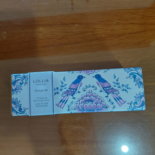 Luxury Imagine Lollia Flowering Willow & Lotus Hand Cream new