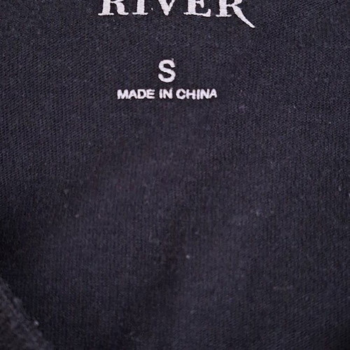 Tweed River black T-shirt size S like new