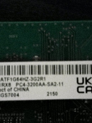 Μνήμη RAM DDR4 3200 2 x 8GB SO-DIMM like new για laptop